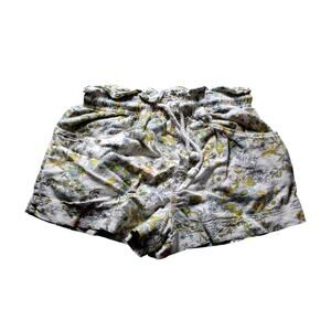 Anthropologie Elastic Drawstring Waist Pull-on Paperbag Floral Shorts Small